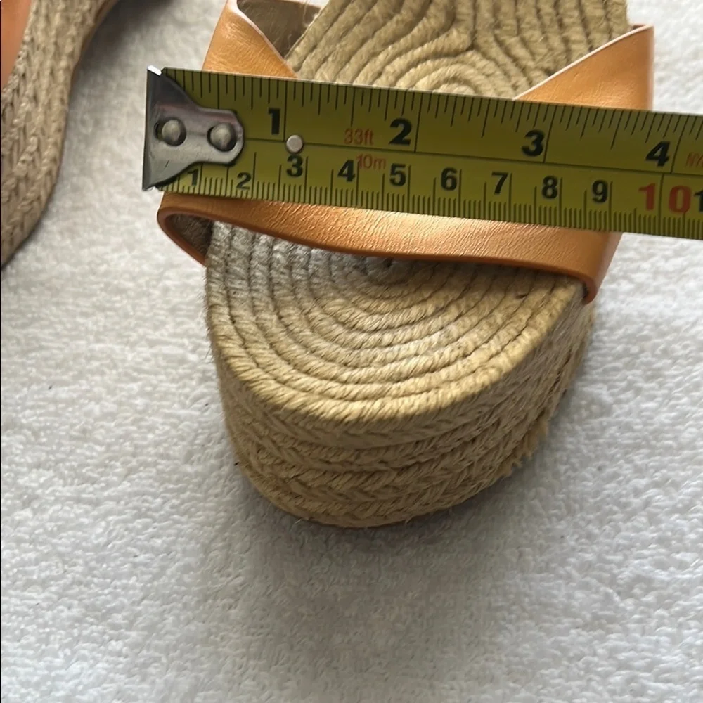 ANTONIO MELANI Orange Espadrille Shoes
